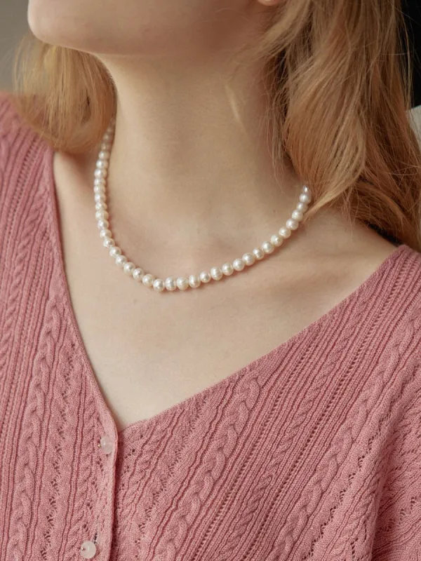 Pearl Necklace sold by Simple Retro