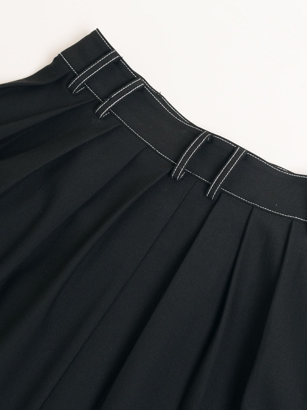 【FINAL SALE】Madge High-waisted Black Maxi Skirt sold by Simple Retro product image thumbnail 13