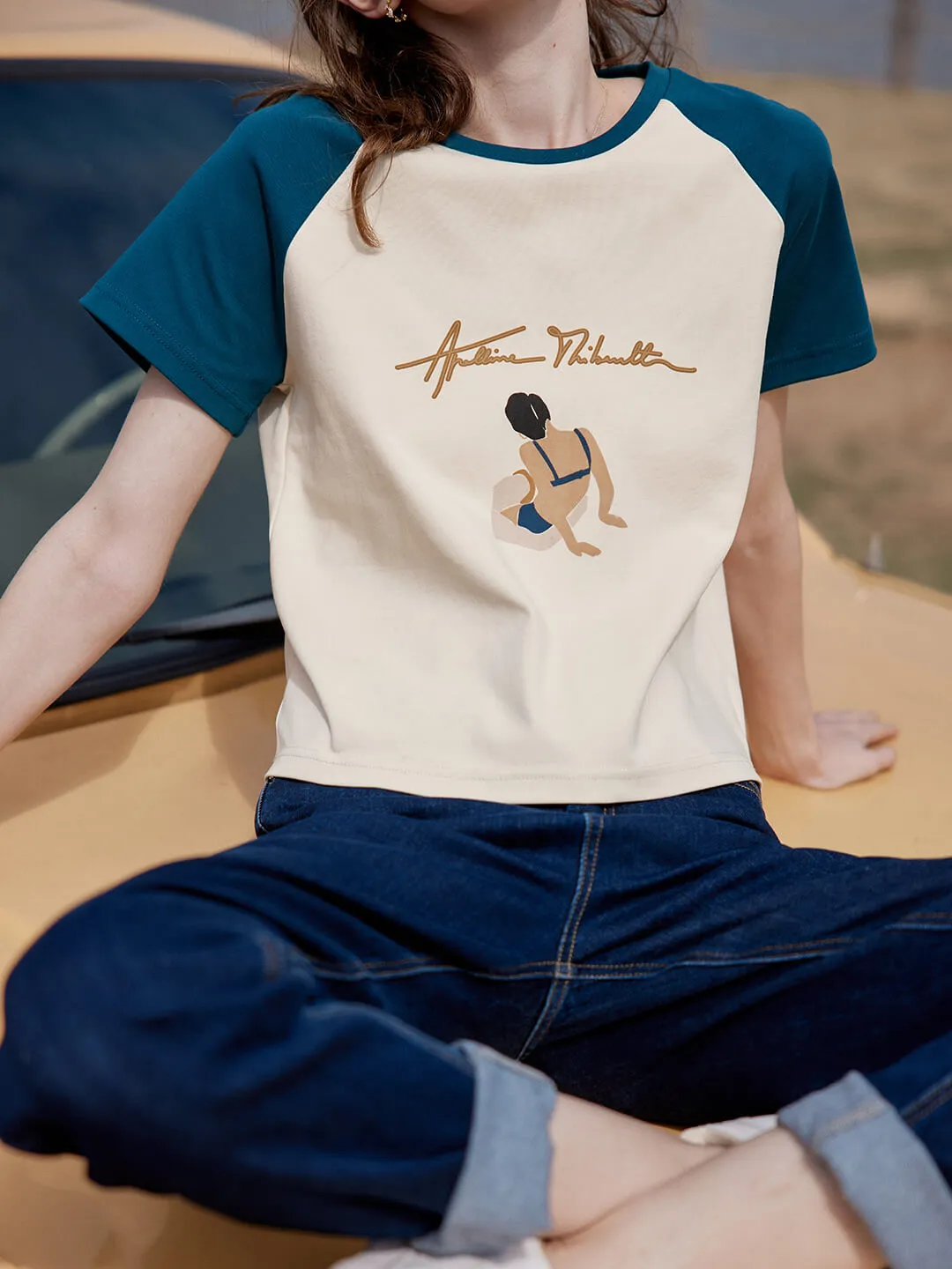 Apolline Women Power Inspired Graphic T-Shirt sold by Simple Retro product image thumbnail 5