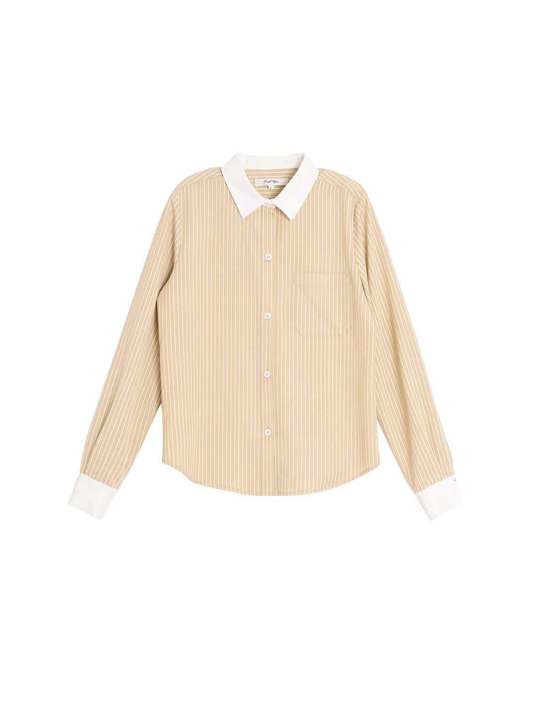 Laney Striped Yellow Blouse sold by Simple Retro product image thumbnail 5
