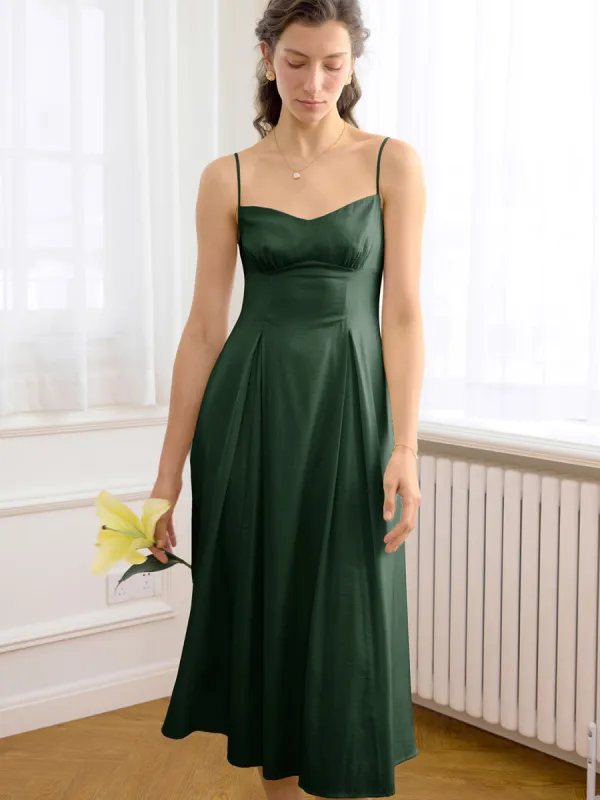 【Final Sale】Marleigh Elegant Slip Dress made by Simple Retro