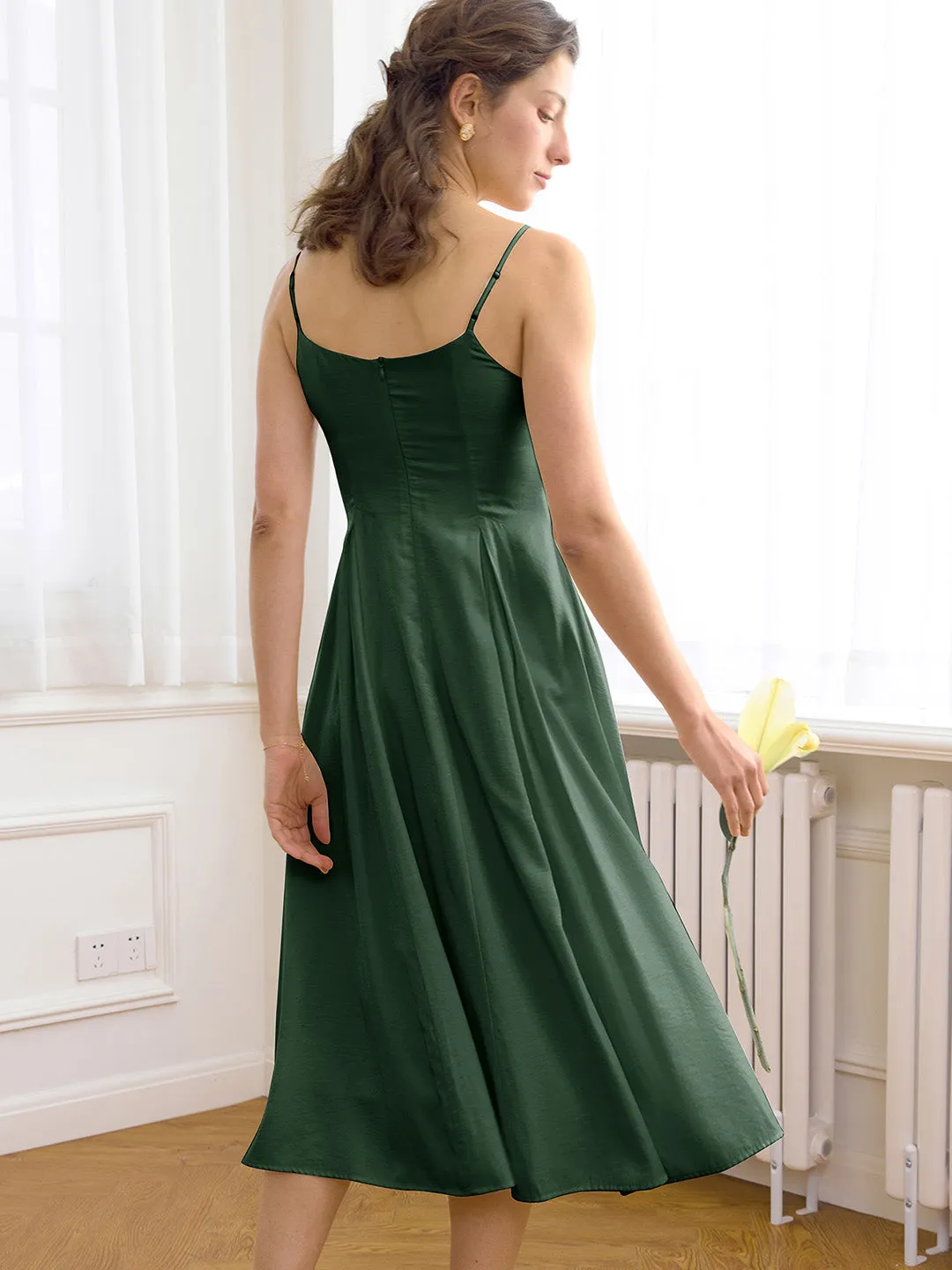 【Final Sale】Marleigh Elegant Slip Dress sold by Simple Retro product image thumbnail 2
