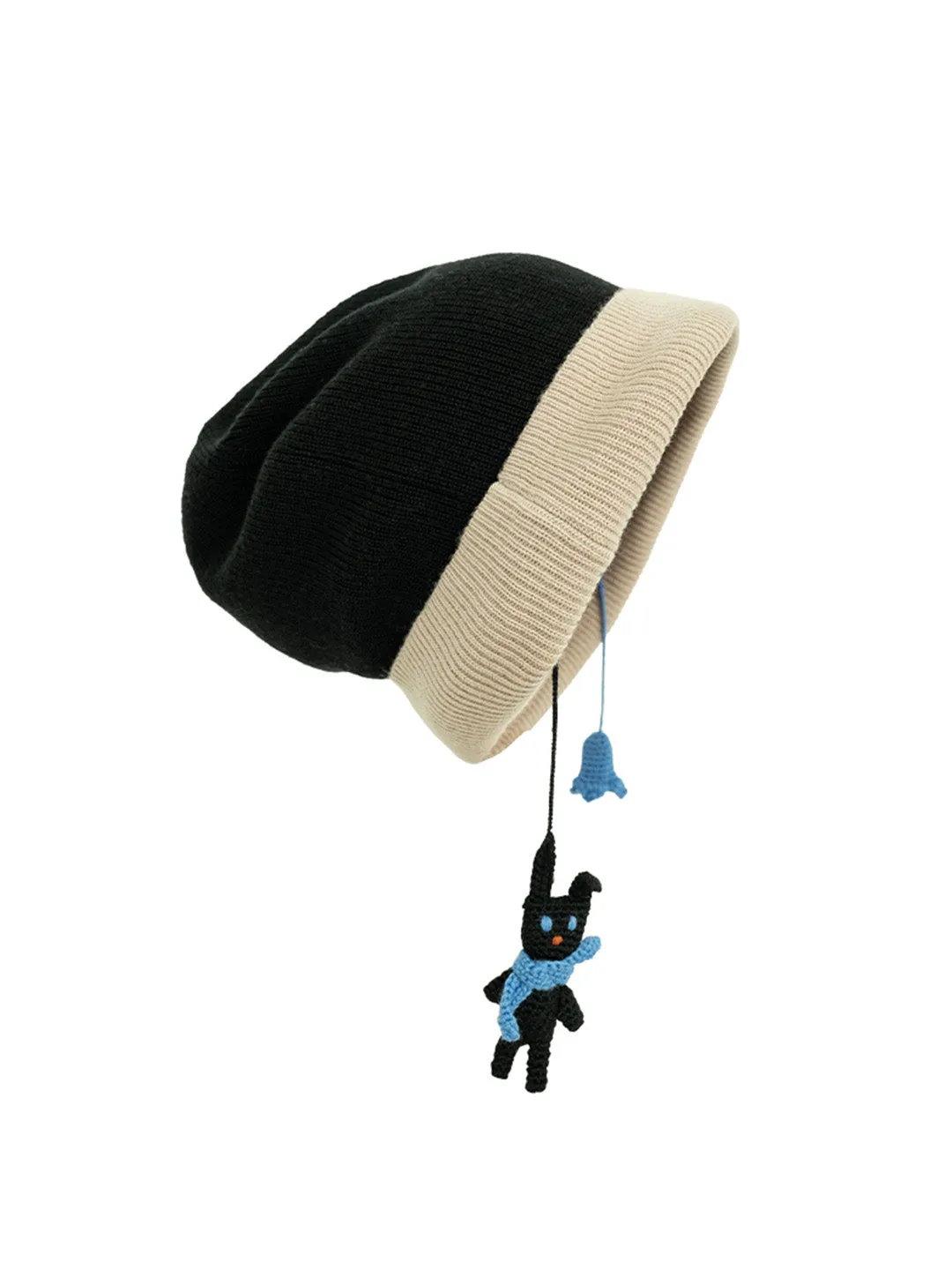 Chowxiaodou 100% Wool Knit Beanie sold by Simple Retro product image thumbnail 2