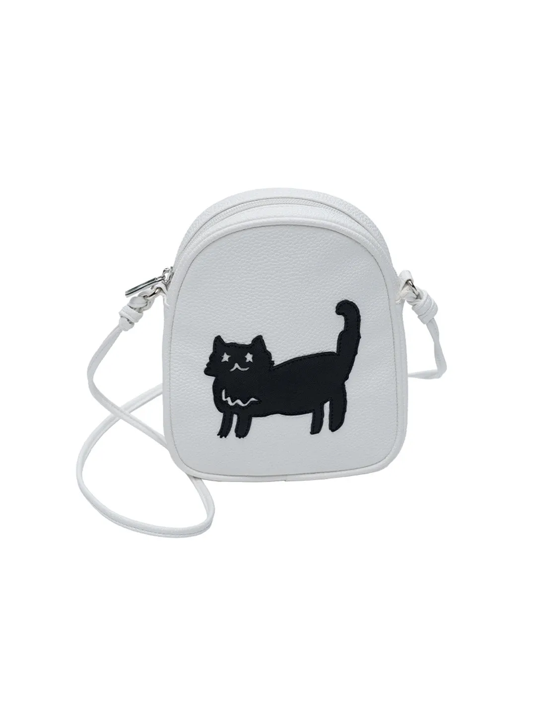 Chowxiaodou Texture Crossbody Bag sold by Simple Retro product image thumbnail 3