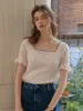 Willa Square Neck Reversible Cotton Blouse sold by Simple Retro