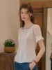 Willa Square Neck Reversible Cotton Blouse sold by Simple Retro