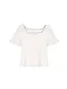 Willa Square Neck Reversible Cotton Blouse sold by Simple Retro