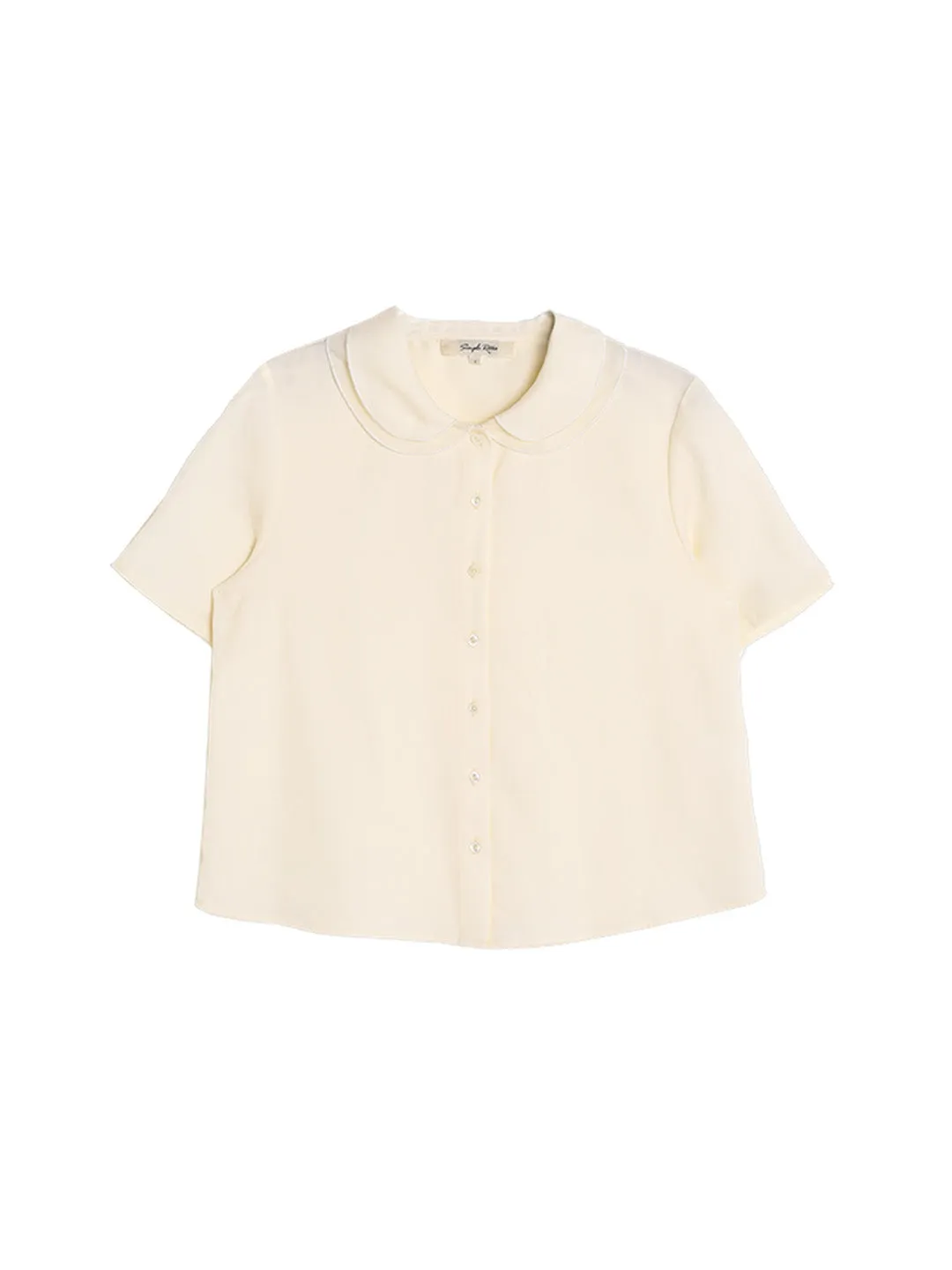 Delia Peter Pan Double Collar Blouse sold by Simple Retro product image thumbnail 2