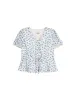 Rebecca V-Neck Floral Blouse sold by Simple Retro