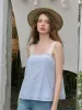 Clara Square Neck Lace Tank Top sold by Simple Retro