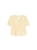Margaret V-Neck Waist 100% Cotton Blouse sold by Simple Retro