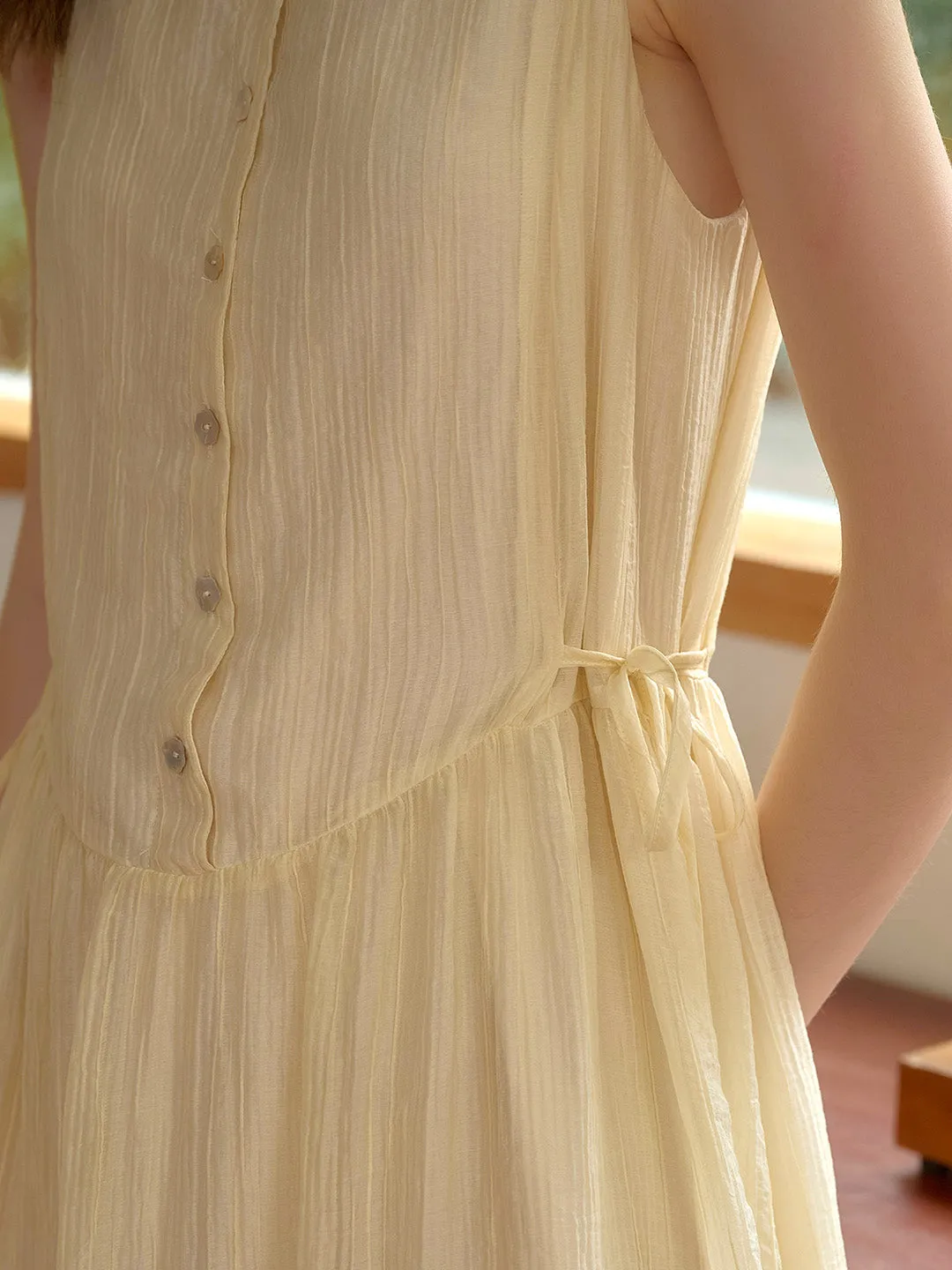 Amara Suspender Tie Lysel Dress sold by Simple Retro product image thumbnail 3