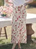 Yara Romantic Tulip Print Skirt sold by Simple Retro