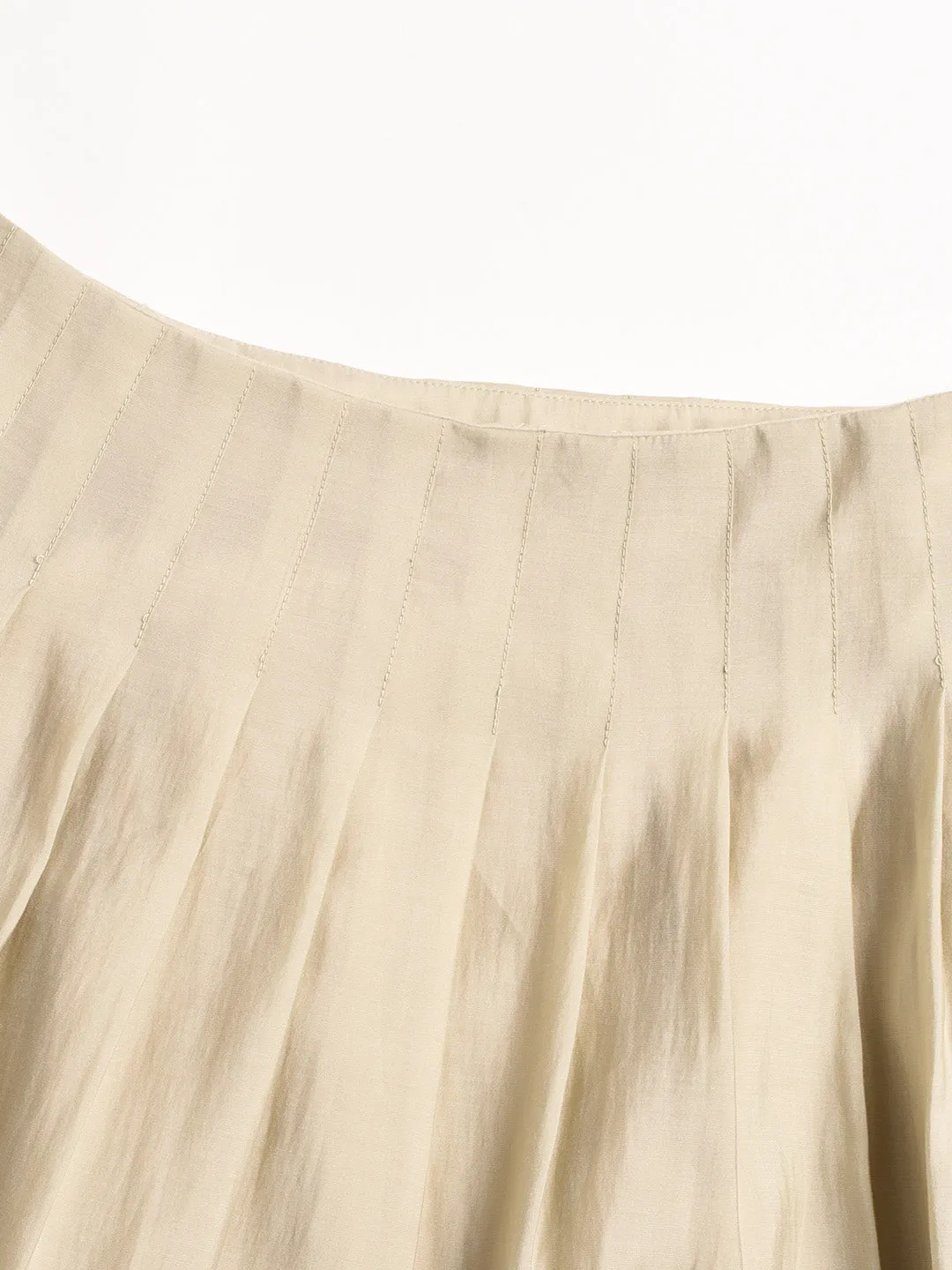 Alexandra Pleated Lyocell Skirt sold by Simple Retro product image thumbnail 3