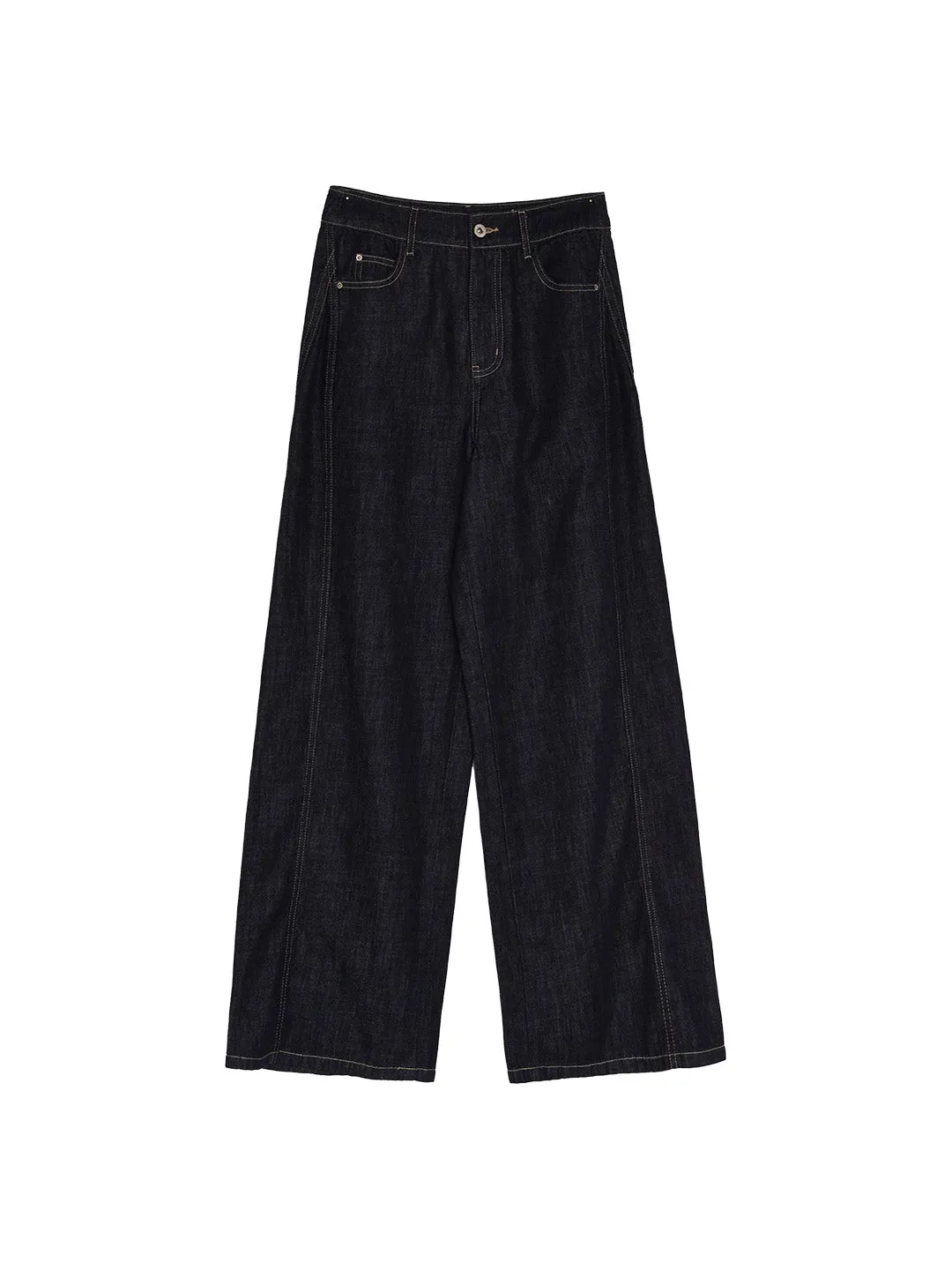 Nicole 100% Cotton Flare Jeans sold by Simple Retro product image thumbnail 2