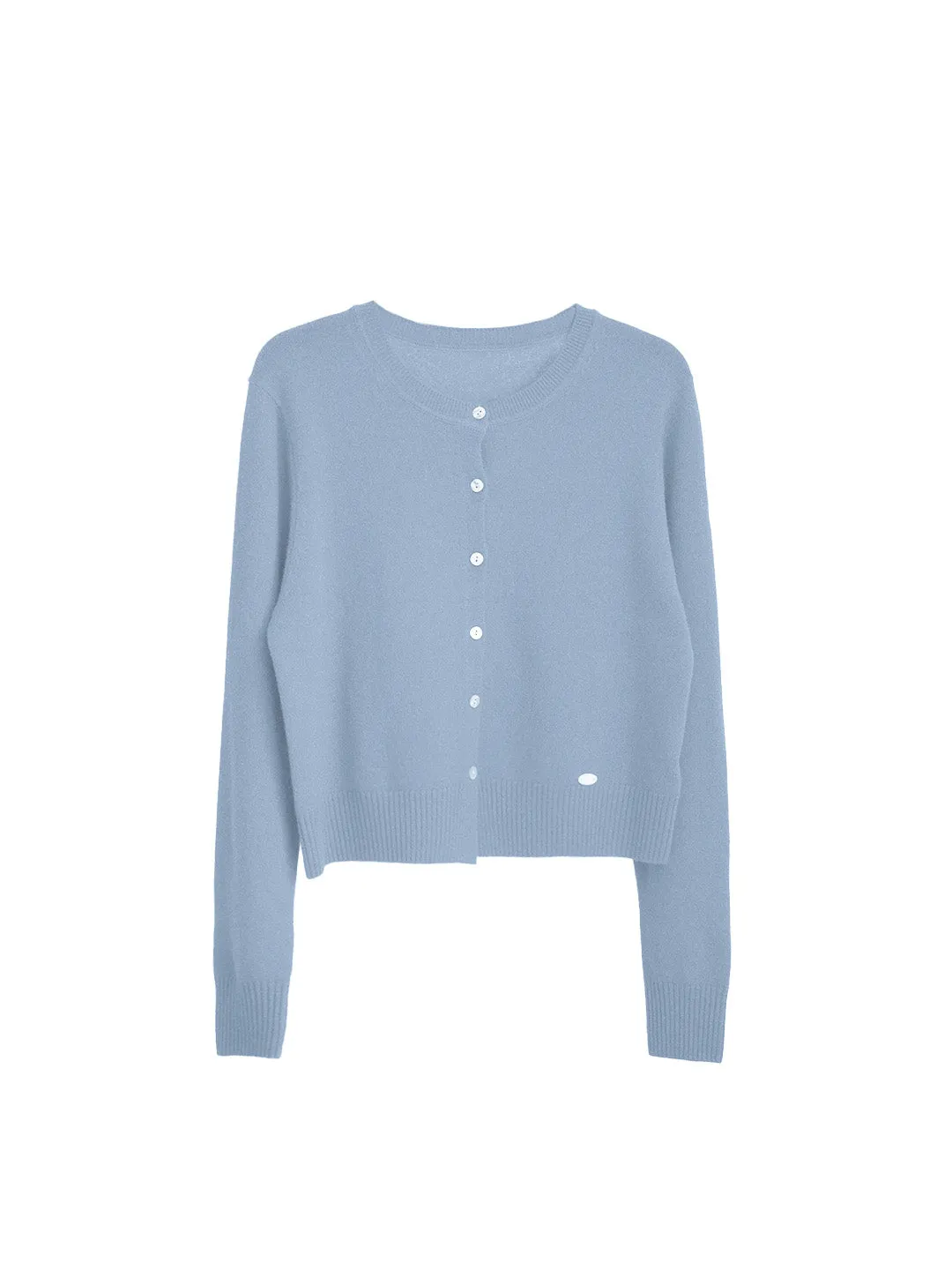 Dayana Round Neck 100% Wool Cardigan sold by Simple Retro product image thumbnail 2