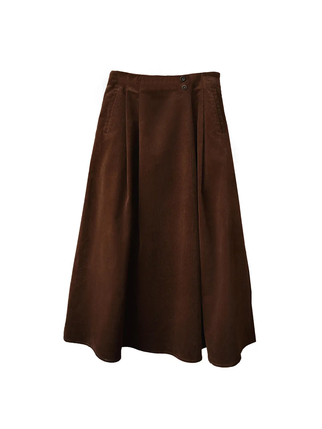 Rosa A-Line Corduroy Skirt sold by Simple Retro product image thumbnail 2