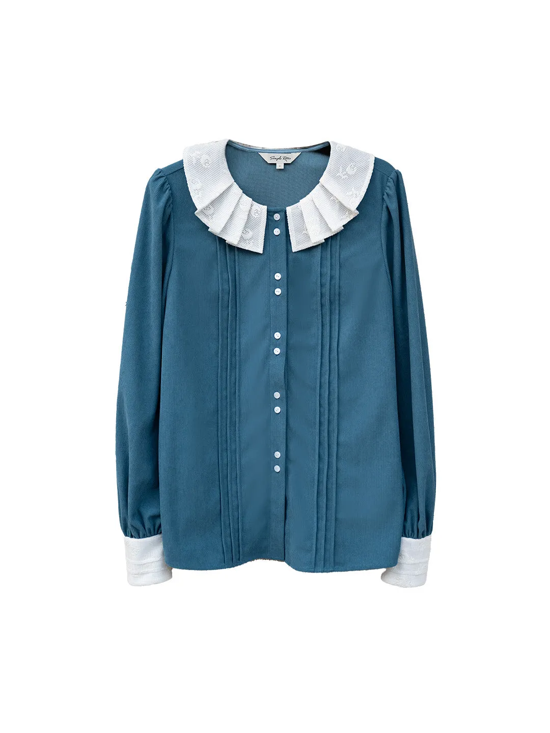 Braelynn Peter Pan Collar Blouse sold by Simple Retro product image thumbnail 2