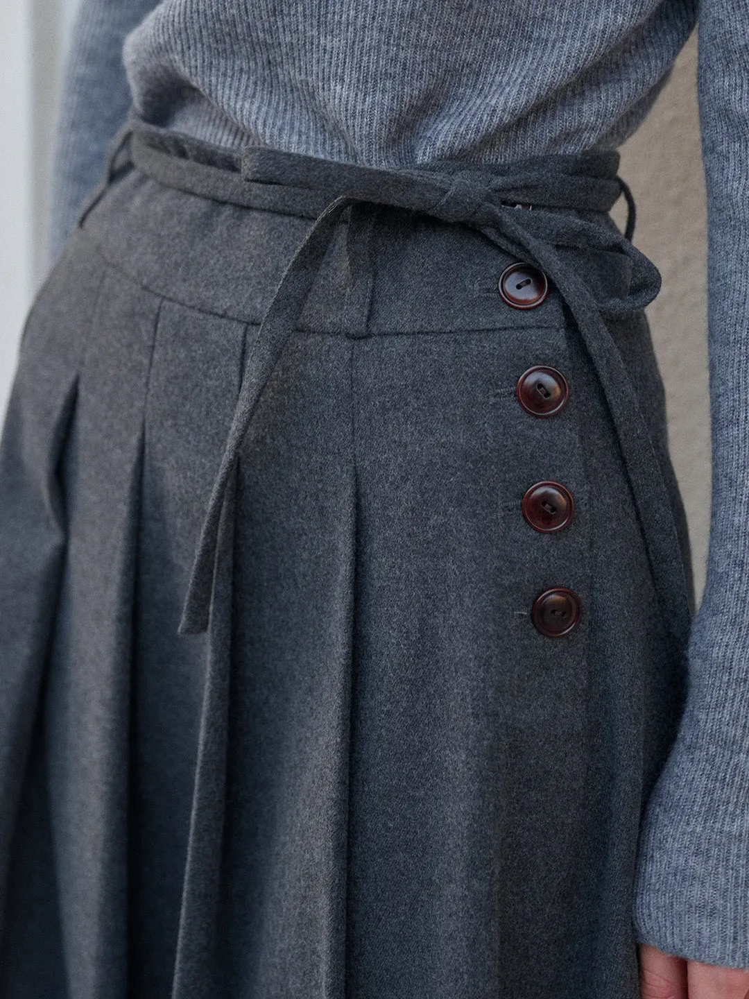 Jazmin A-Line Pleated Skirt sold by Simple Retro product image thumbnail 5