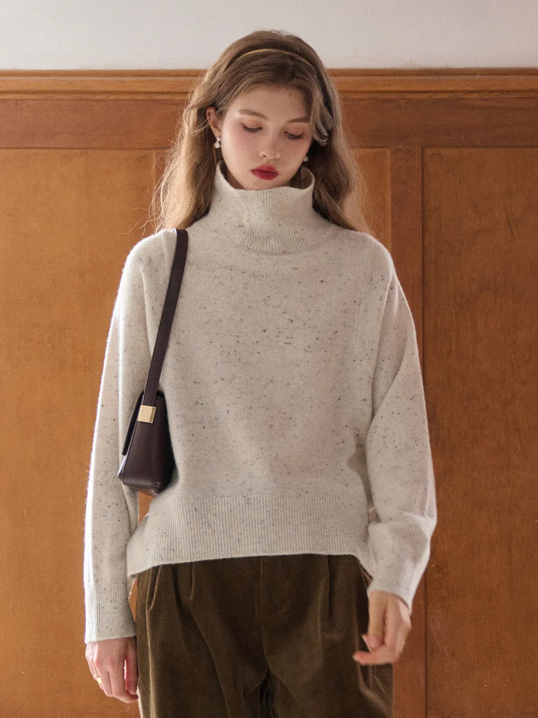 Fallon Turtleneck 100% Wool Sweater sold by Simple Retro product image thumbnail 3