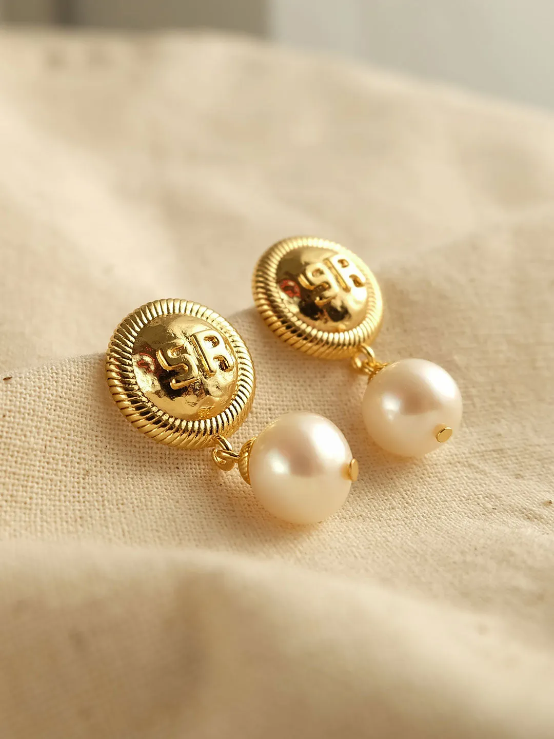 SR Pearl Earrings sold by Simple Retro product image thumbnail 5