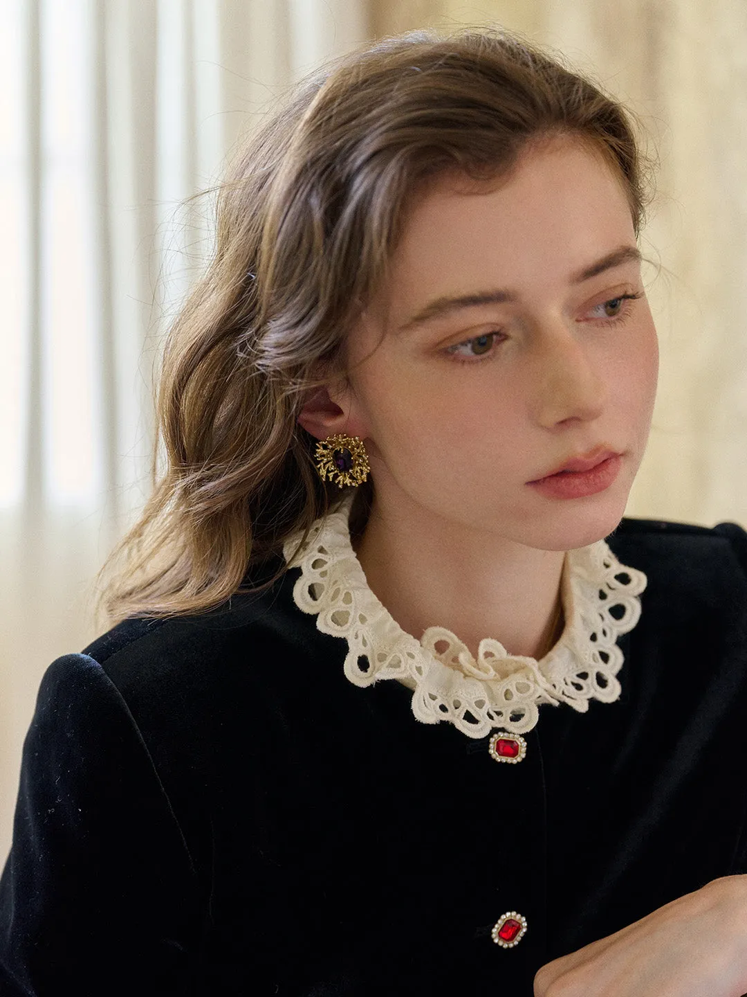 Macaron Retro Sea Anemone Earrings sold by Simple Retro product image thumbnail 3