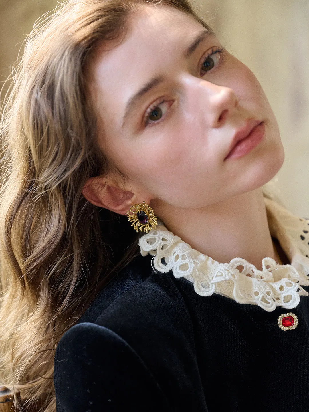 Macaron Retro Sea Anemone Earrings sold by Simple Retro product image thumbnail 4