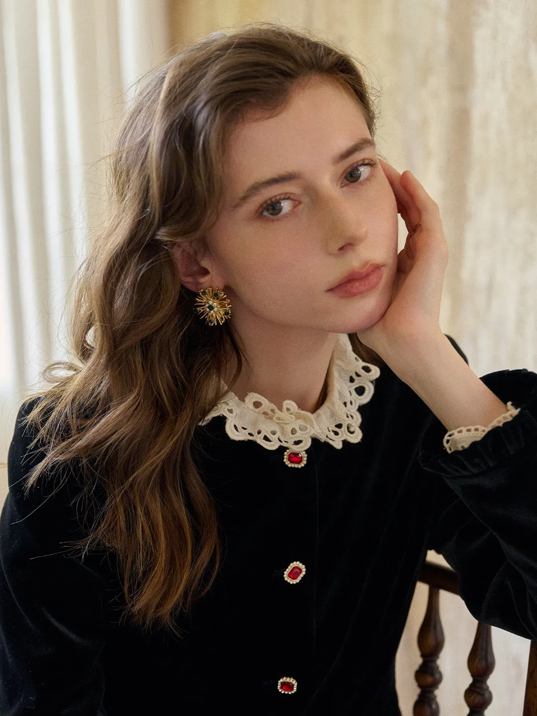 Macaron Retro Fireworks Earrings sold by Simple Retro product image thumbnail 3