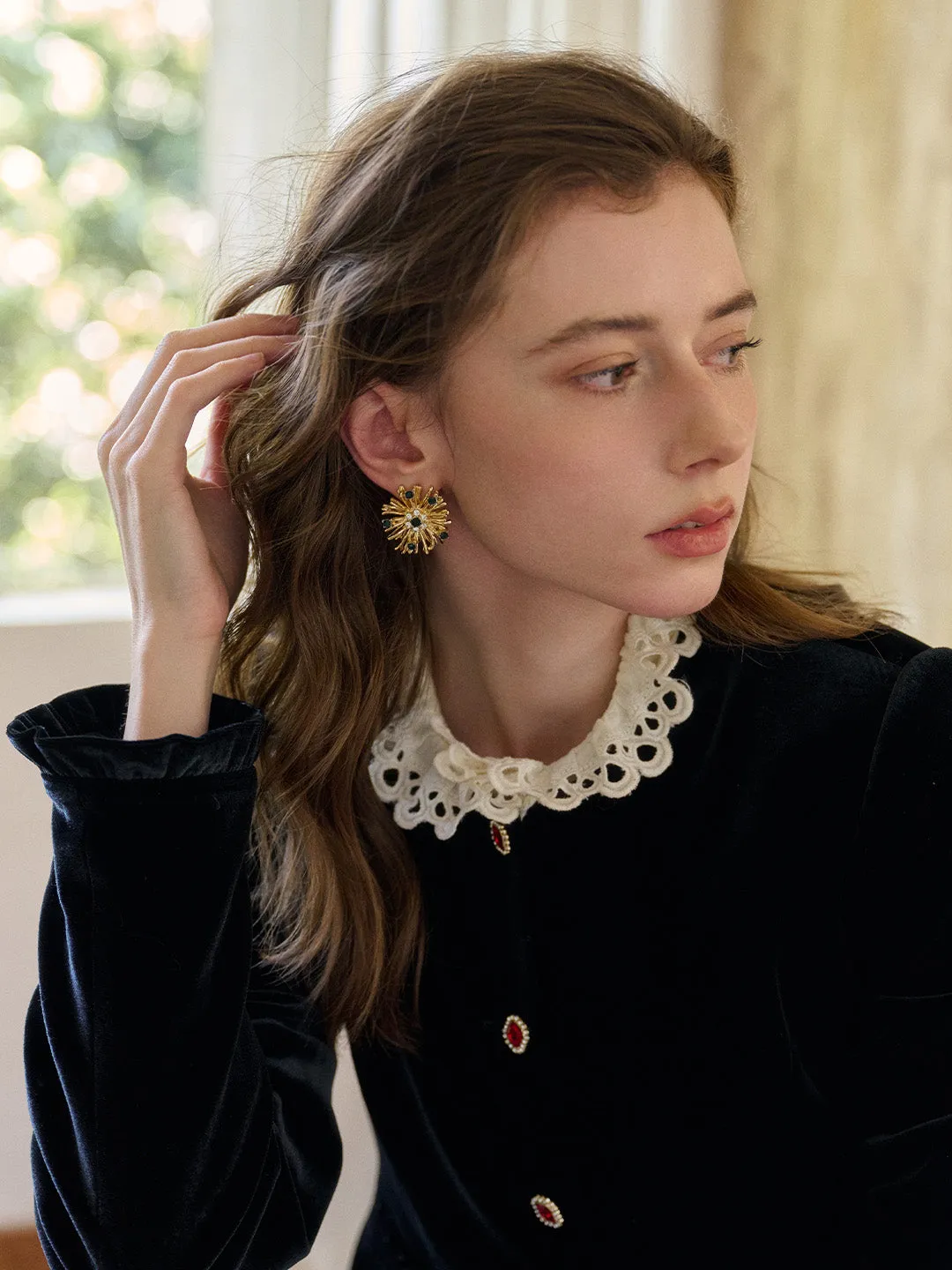 Macaron Retro Fireworks Earrings sold by Simple Retro product image thumbnail 5