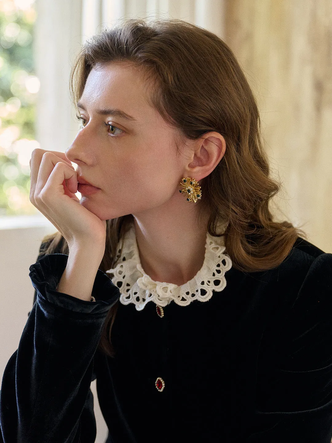 Macaron Retro Fireworks Earrings sold by Simple Retro product image thumbnail 4