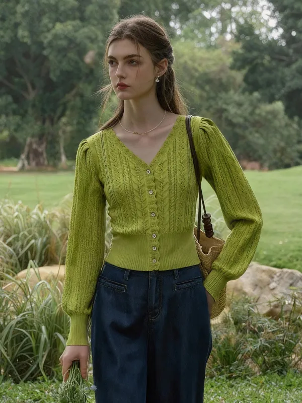 Livia V-Neck Blouse sold by Simple Retro