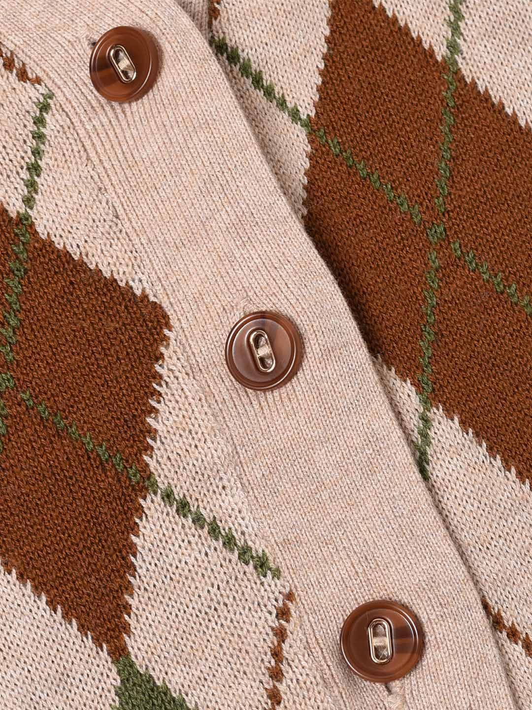 Jolene Argyle Patterned Knit Cardigan sold by Simple Retro product image thumbnail 14