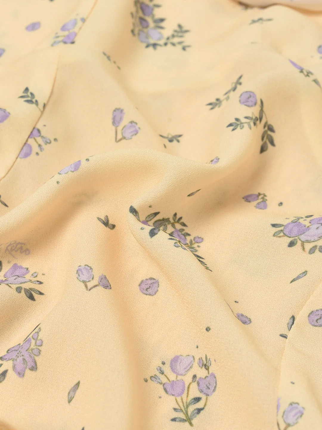 【Final Sale】Carolyn Yellow Floral Tank Top sold by Simple Retro product image thumbnail 4