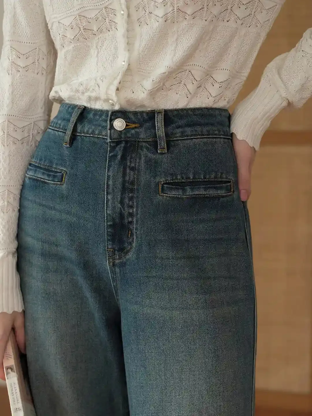 Luisa Versatile Flare Jeans sold by Simple Retro product image thumbnail 2