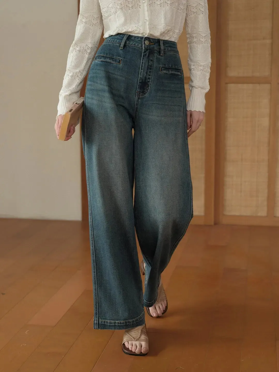 Luisa Versatile Flare Jeans sold by Simple Retro product image thumbnail 3