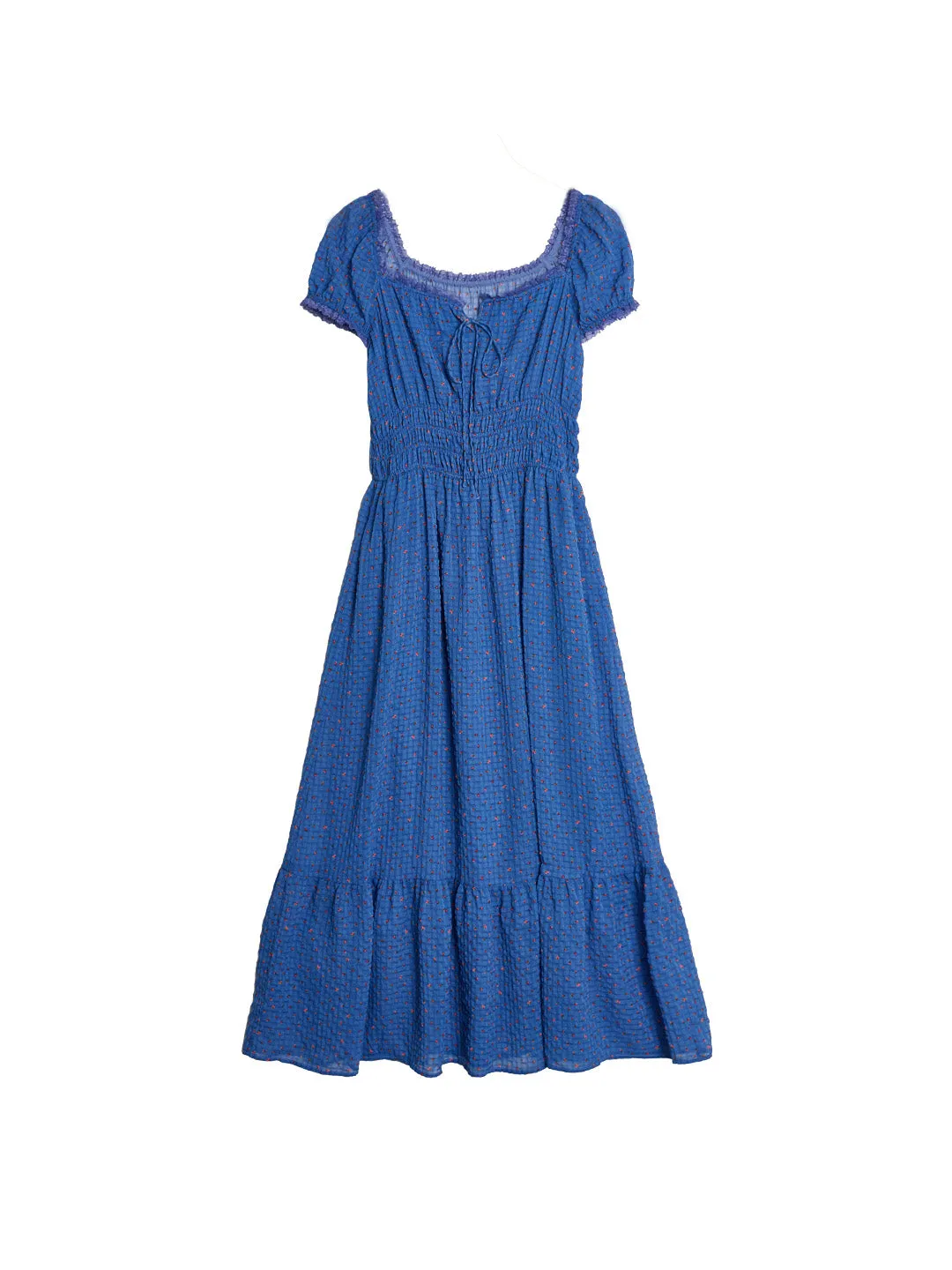Carmen Sweetheart Neck Puff Sleeve Dress sold by Simple Retro product image thumbnail 2