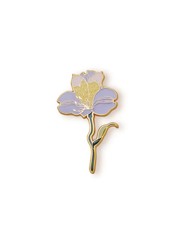 Chowxiaodou Alstroemeria Pin made by Simple Retro