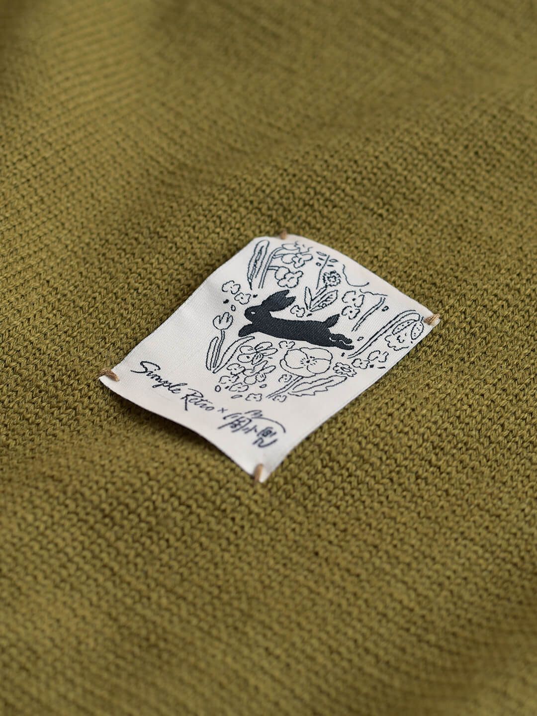 Rabbit Fair Isle Round Neck Knitwear sold by Simple Retro product image thumbnail 13