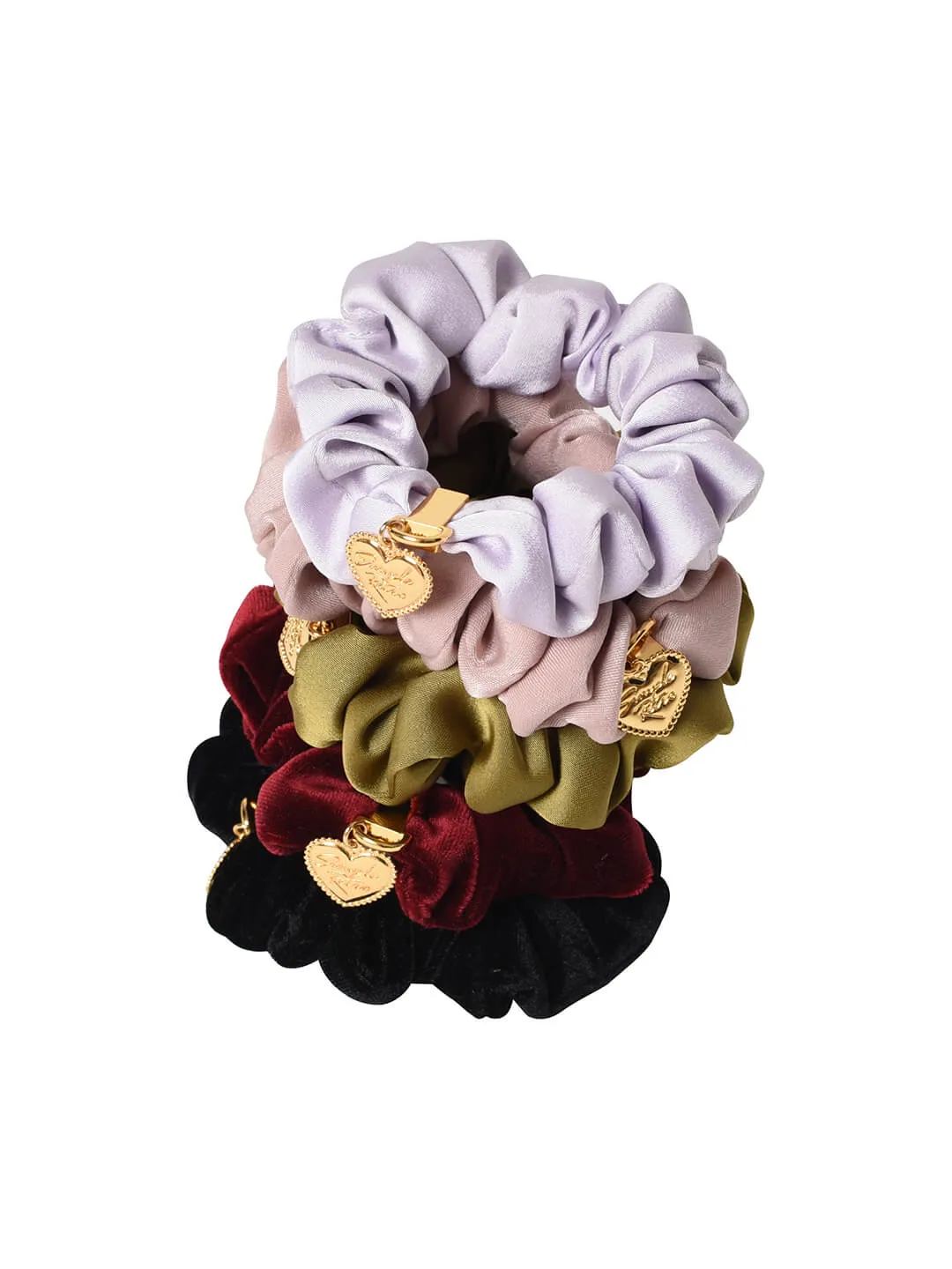 Simple Retro Heart Pendant Scrunchie sold by Simple Retro product image thumbnail 4