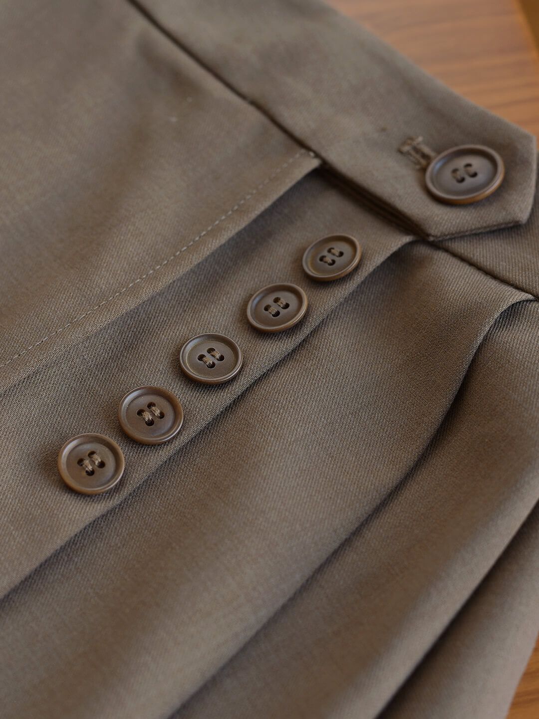 Pleated Splicing A-line Skirt sold by Simple Retro product image thumbnail 14