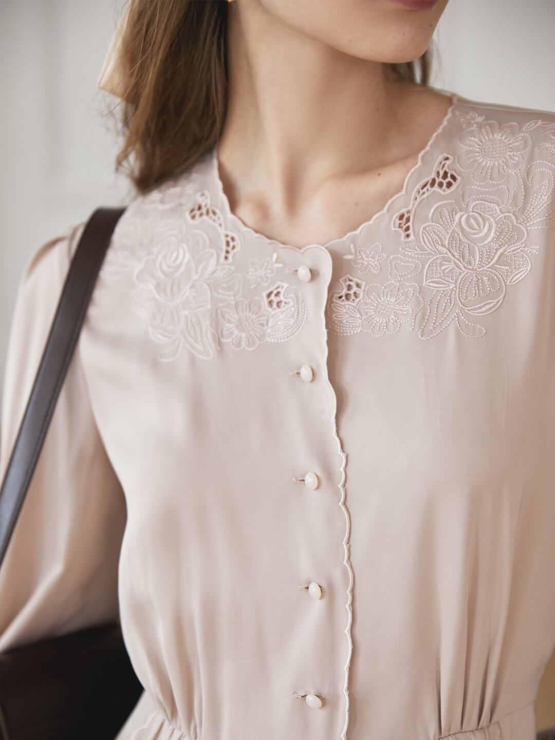 Gracie Embroidery Midi Dress sold by Simple Retro product image thumbnail 2