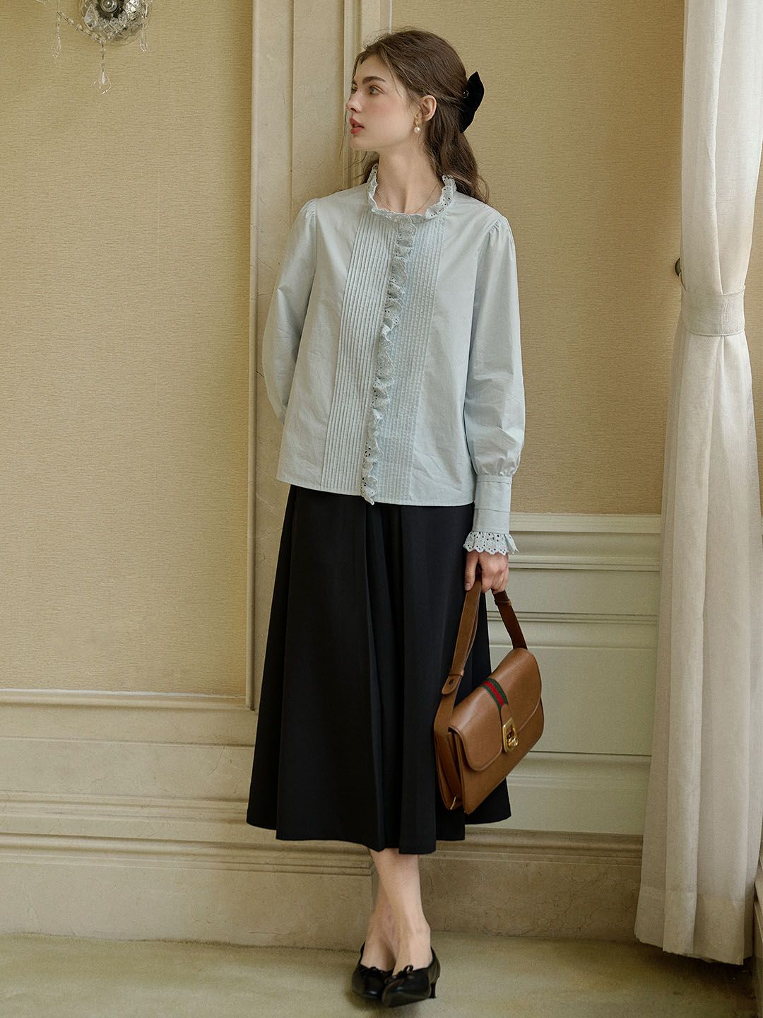 Sydney A-line Pleated Skirt sold by Simple Retro product image thumbnail 2