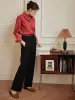 Blanche Red Blouse sold by Simple Retro