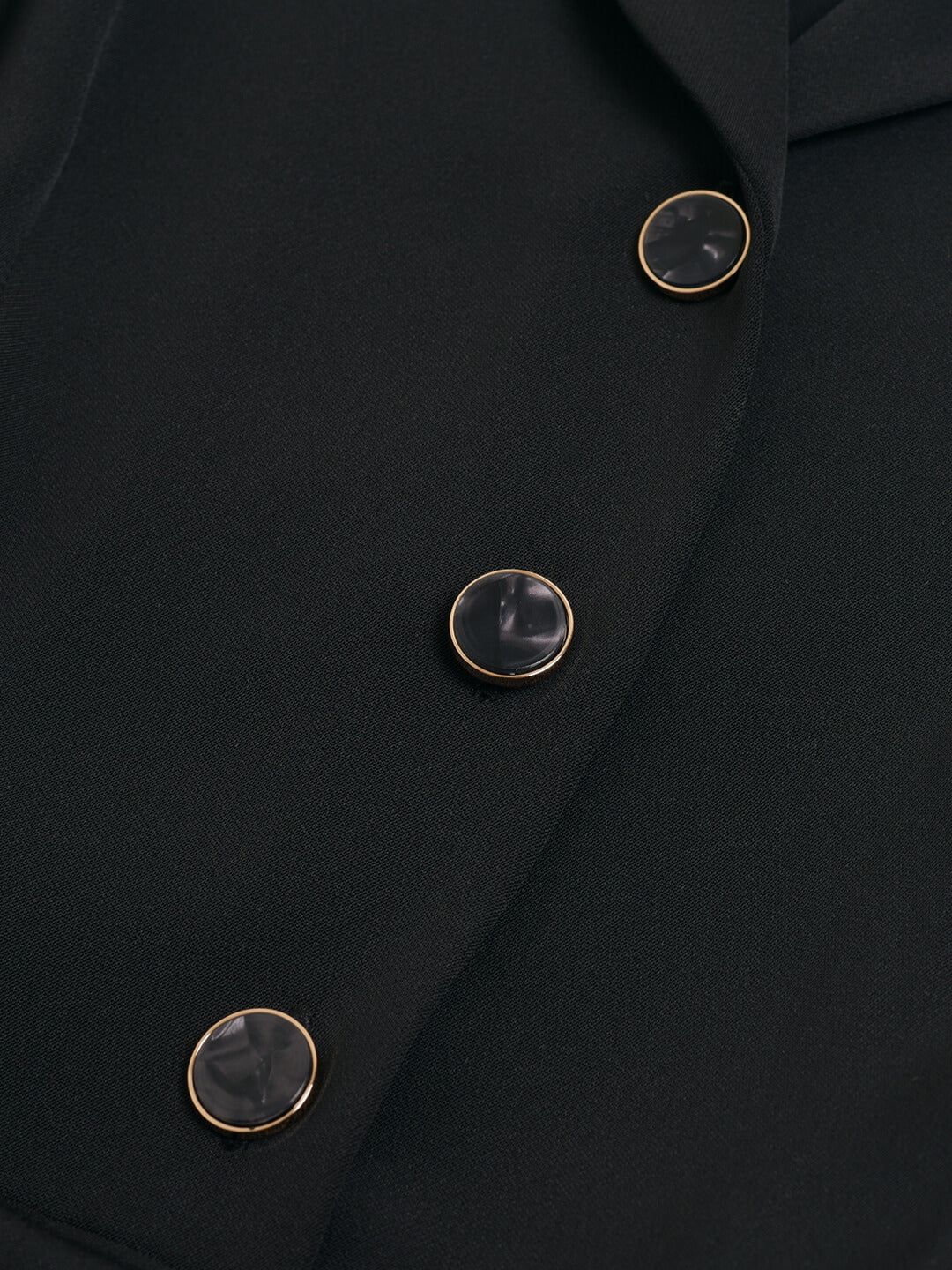 Raya Puff Long Sleeve Black Midi Dress sold by Simple Retro product image thumbnail 14