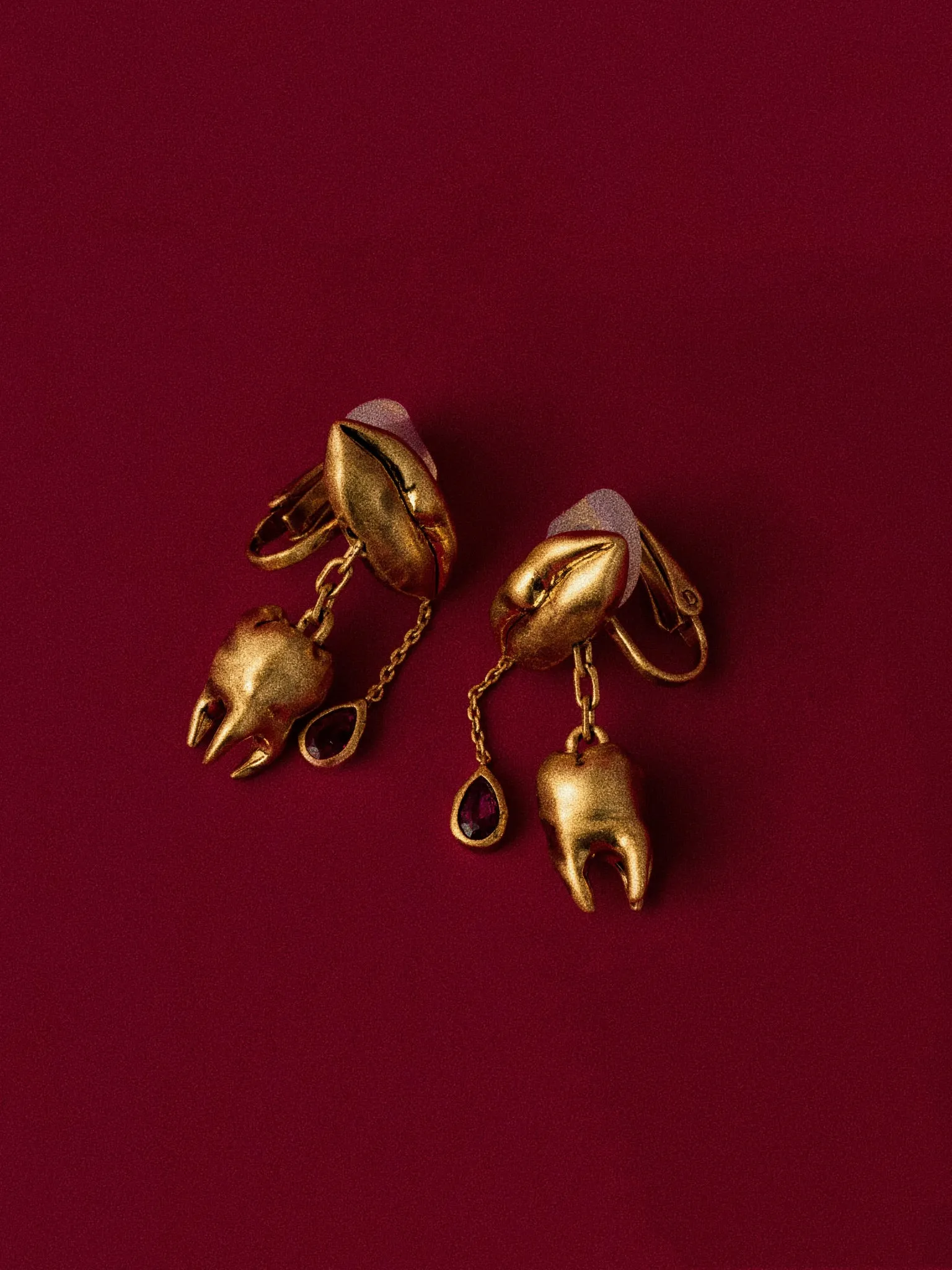 B! Lip Teeth Ear Clip sold by Bravura! product image thumbnail 2