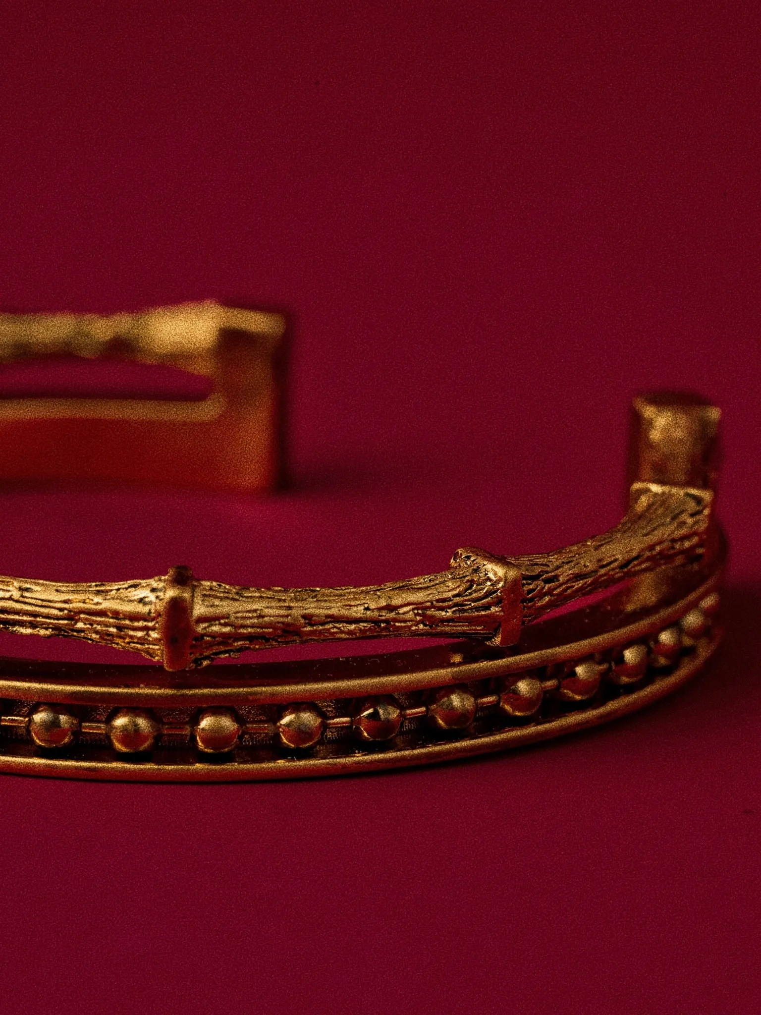 B! Bone Double-Layer Bracelet sold by Bravura! product image thumbnail 3