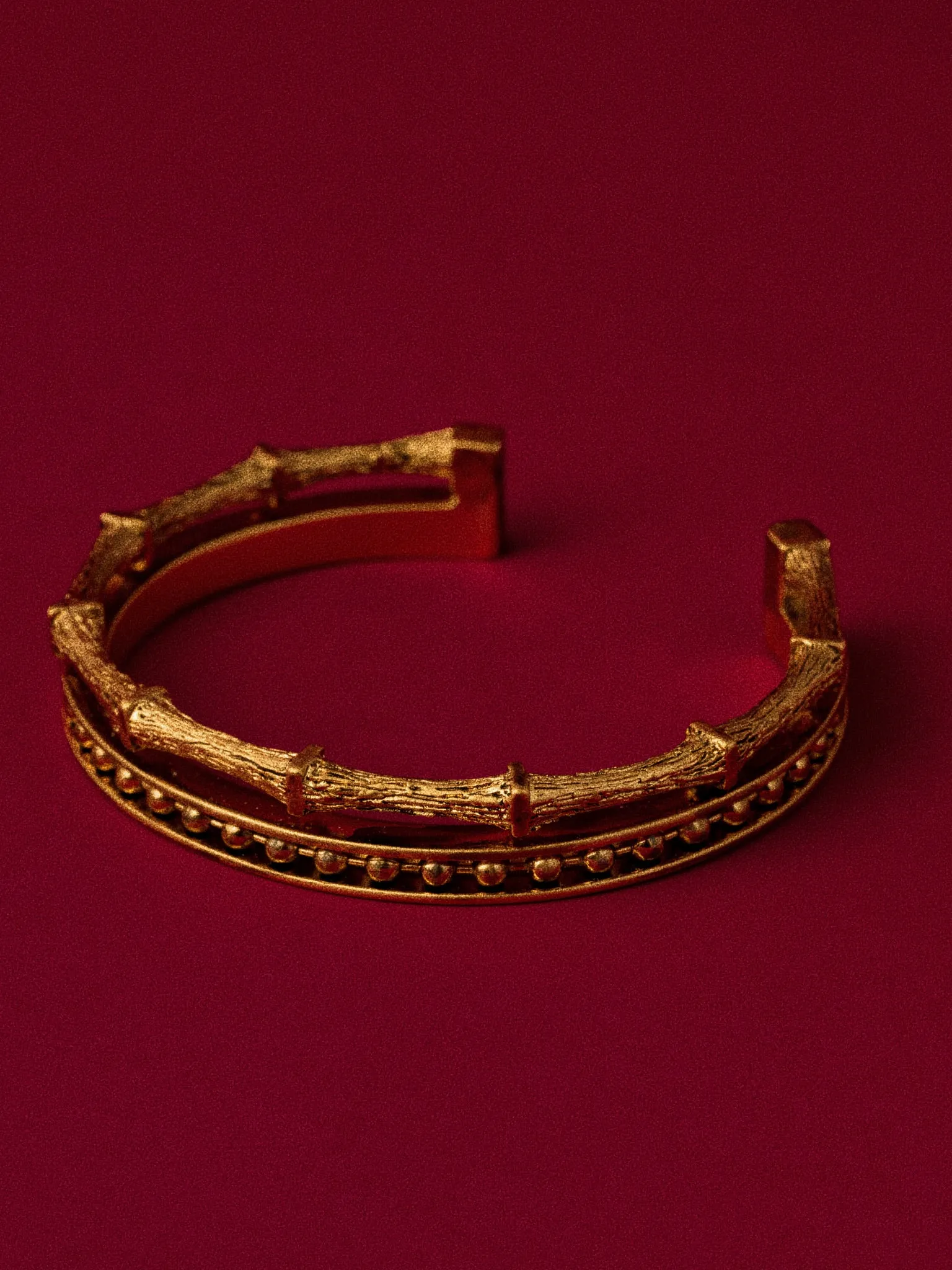 B! Bone Double-Layer Bracelet sold by Bravura! product image thumbnail 2