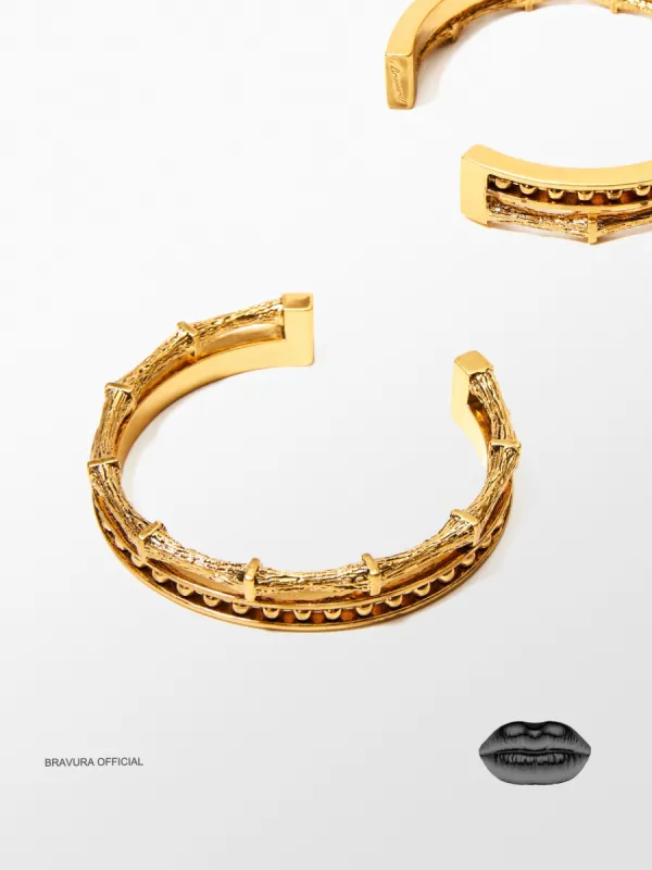 B! Bone Double-Layer Bracelet sold by Bravura!