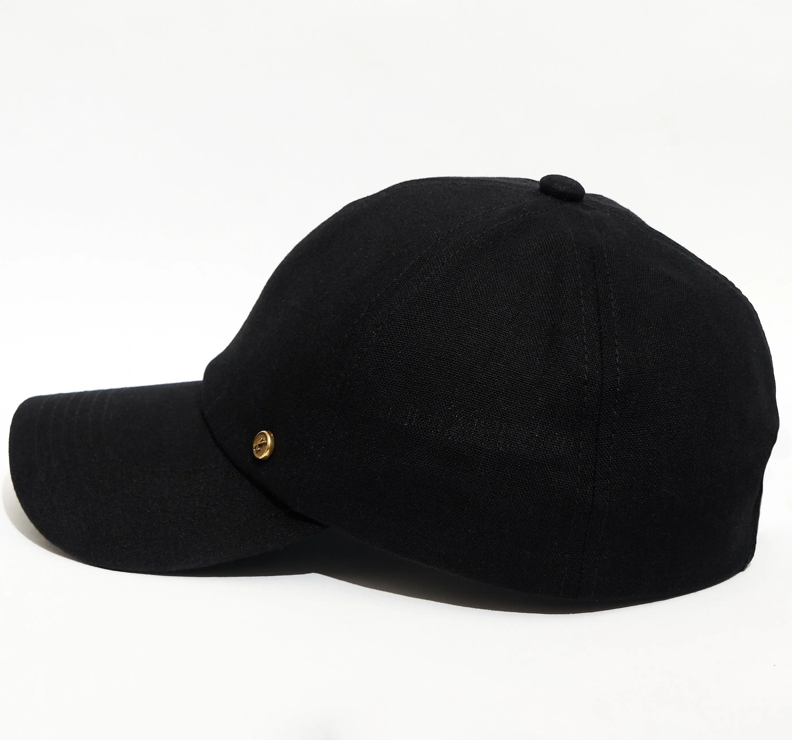 Linen - Obsidian sold by Kiblo Caps Co. product image thumbnail 4