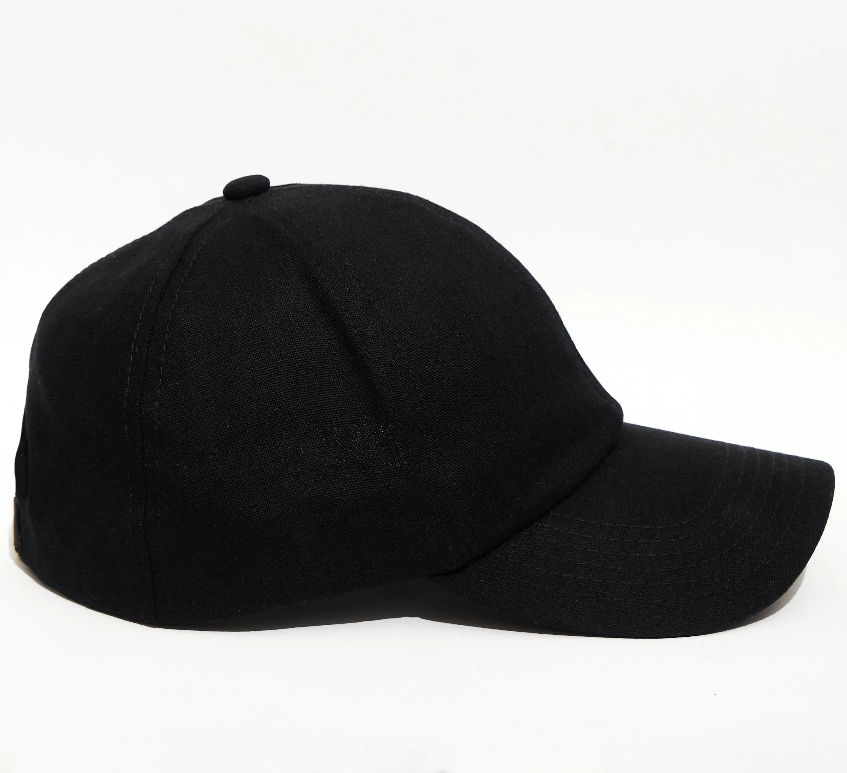 Linen - Obsidian sold by Kiblo Caps Co. product image thumbnail 3